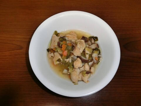 犬用 鶏肉と大葉の和風スープ レシピ 作り方 By ニネット 楽天レシピ 犬用 鶏肉と大葉の和風スープ レシピ 作り方 By ニネット 楽天レシピ